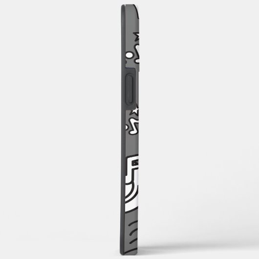 Music Doodles Case-Mate iPhone Hülle (Rückseite / Rechts)