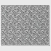 Music Doodles Vintager Hintergrund Geschenkpapier (Flach)
