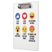 Music Emoticons Klemmbrett (Links)