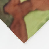 Music Faerie Playing Music Fleecedecke (Ecke)