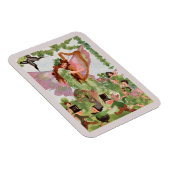 Music Faerie Playing Music Magnet (Rechte Seite)