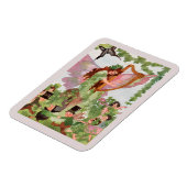 Music Faerie Playing Music Magnet (Linke Seite)