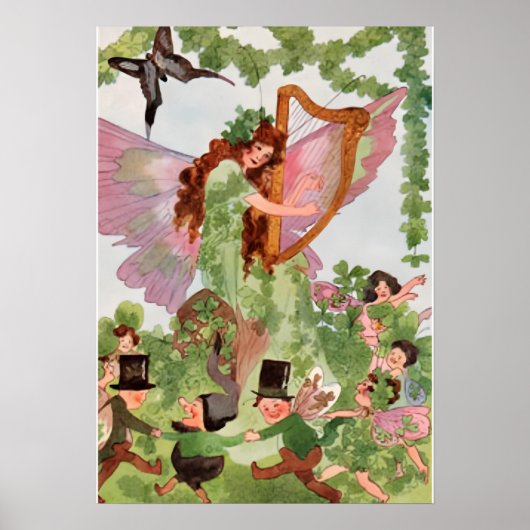 Music Faerie Playing Music Poster (Vorne)