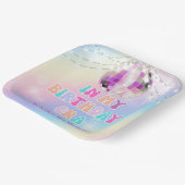 Music Fan in meinem Geburtstagszeitalter Teller (Gewinkelt)