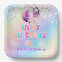 Music Fan in meinem Geburtstagszeitalter Teller