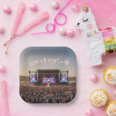 Music Fest Pappteller (Party)