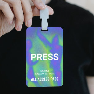 Music Festival Party Presse Alles Zutritt Ausweis
