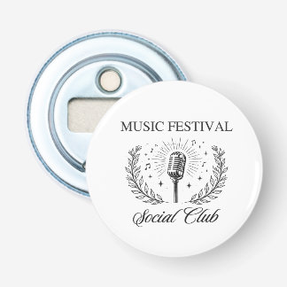 Music Festival Social Club Bottle Opener Flaschenöffner