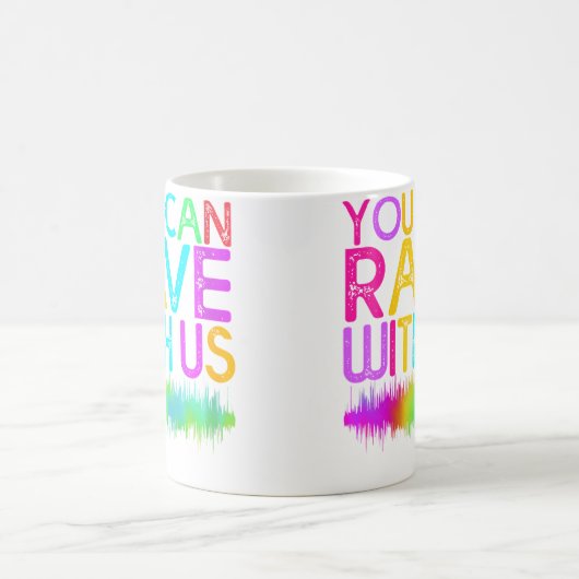 Music Festival Techno Edm Rave Kaffeetasse (Mittel)