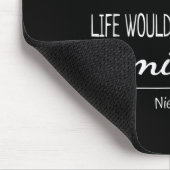 Music Friedrich Nietzsche Quote Shirt Mousepad (Ecke)