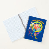 Music Frusion Fusion Designed Spiral Notebook Notizblock (Innenseite)