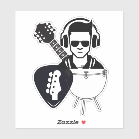 Music Galore Aufkleber (Blatt)