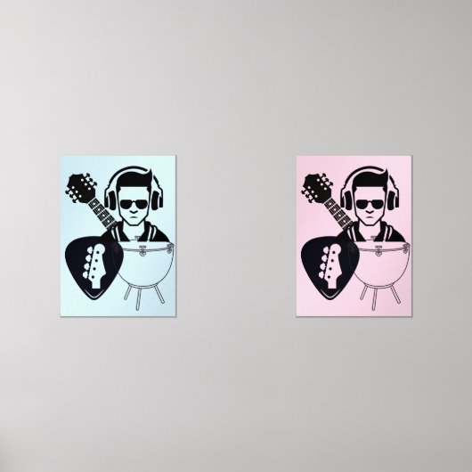 Music Galore Bilderwand Sets (Vorderseite)