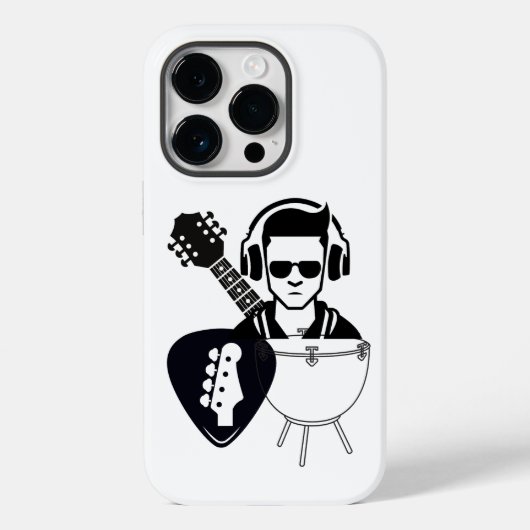 Music Galore Case-Mate iPhone Hülle (Rückseite)