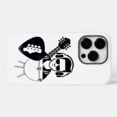 Music Galore Case-Mate iPhone Hülle (Rückseite (Horizontal))