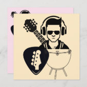 Music Galore Einladung (Vorne/Hinten)