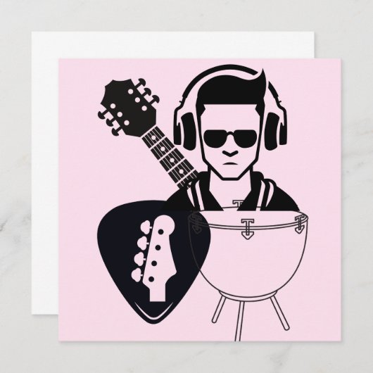 Music Galore Einladung (Vorne/Hinten)