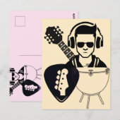 Music Galore Postkarte (Vorne/Hinten)