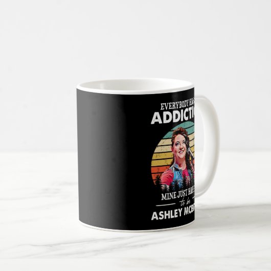 Music Gift Mine kommt gerade zu Ashley McBryde Kaffeetasse (VorderseiteRechts)