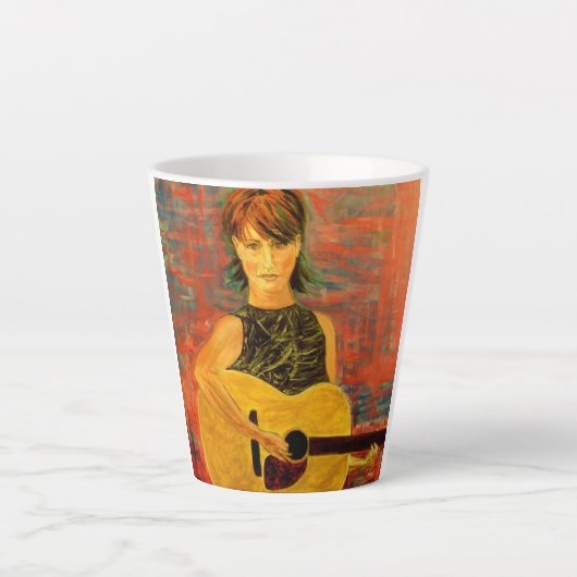 Music Girl Milchtasse (Vorderseite)