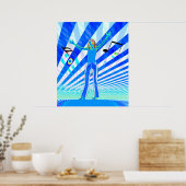 Music Girl Poster (Küche)