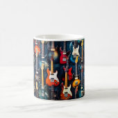 Music Guitars Coffee Tasse (Mittel)