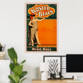 Music Hall Vintage Poster (Heimbüro)