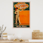 Music Hall Vintage Poster (Küche)