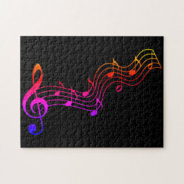 Music Hard Challenging Treble Clef schwierig Puzzle