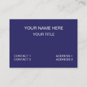 Music Headphone Music macht mich glücklich Musik Visitenkarte (Rückseite)