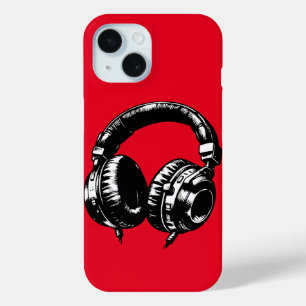 Music Headphones DJ Birthday Party Case-Mate iPhone Hülle