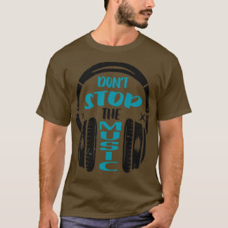 Music Headphones DJ Musician Geschenke T-Shirt