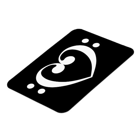 Music Heart Magnet (Linke Seite)
