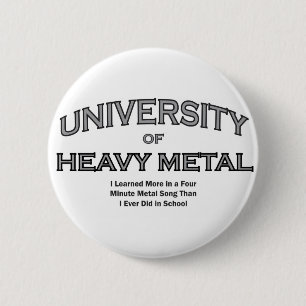 MUSIC-HEAVY METALL BUTTON