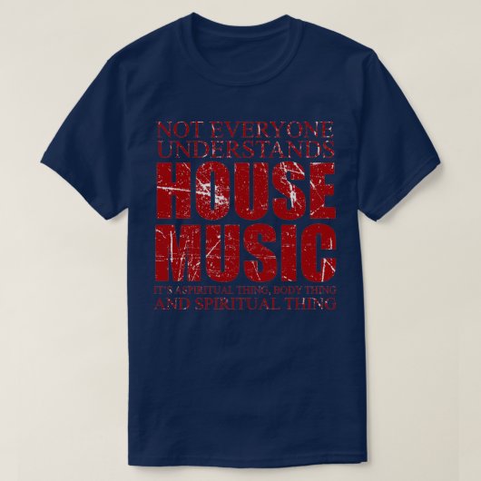 Music House T-Shirt (Design vorne)
