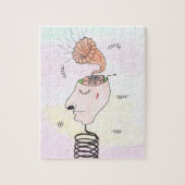 "Music in my head" Postcard Puzzle (Vertikal)