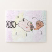 "Music in my head" Postcard Puzzle (Horizontal)