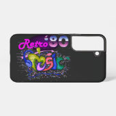 Music in the Retro 80s Sound Samsung Galaxy Hülle (Rückseite (Horizontal))