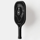 Music individuelle Name Pickleball Schläger (Links)