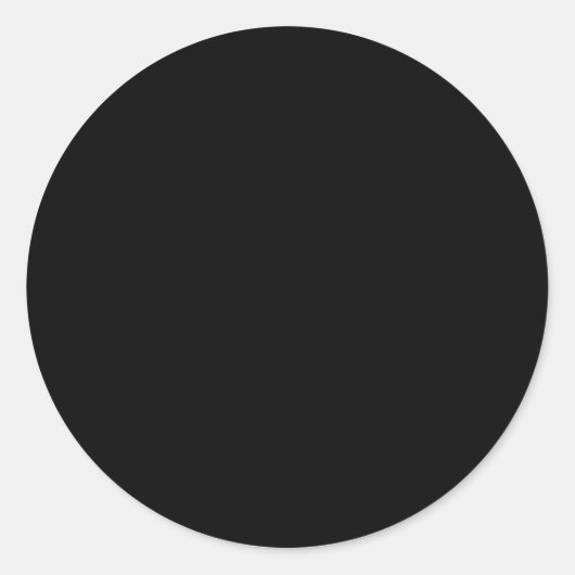 Music-Inspired Art Round Sticker (Vorderseite)