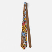 Music Instruments Jazz Neck Tie  Krawatte (Vorderseite)