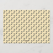 Music instruments kids birthday einladung (Rückseite)