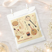 Music instruments kids birthday geschenktütchen (Ausgeschnitten)