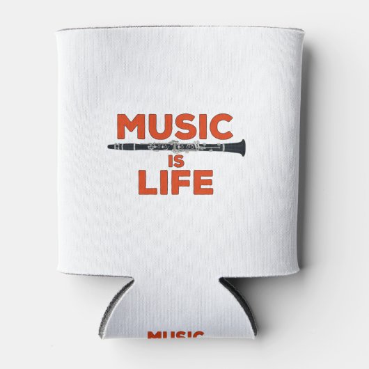 Music is Life Dosenkühler (Vorderseite)