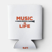 Music is Life Dosenkühler (Rückseite)