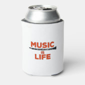 Music is Life Dosenkühler (Kanne Rückseite)