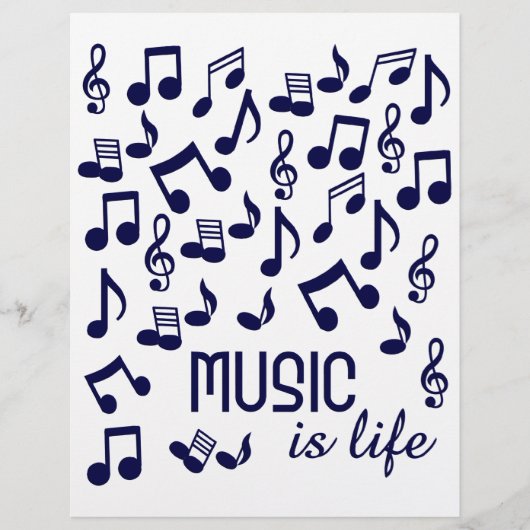Music is Life Flyer (Vorne)