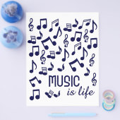 Music is Life Flyer (Einzeln)