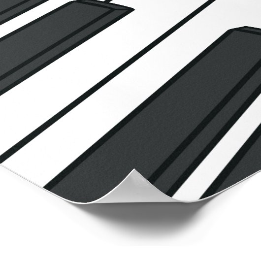 Music Is Life Poster (Ecke)