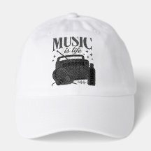 Music Is Life Vintage Design